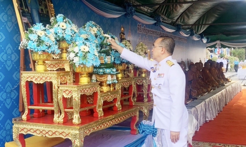 #ครอบครัวปศุสัตว์ปทุมธานี  “ทำด้วยใจ ทำให้ไว ทำได้จริง”  ร่วมพิธีเจริญพระพุทธมนต์และทำบุญตักบาตร ในกิจกรรมเฉลิมพระเกียรติสมเด็จพระนางเจ้าสิริกิติ์ พระบรมราชินีนาถ พระบรมราชชนนีพันปีหลวง